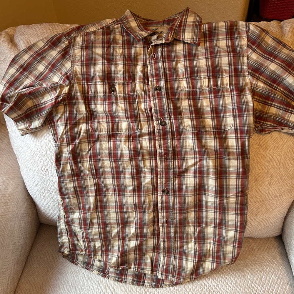 Outdoor life button up shirt